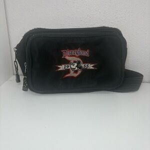 Disneyland Resort Fanny/Shoulder Pack Mickey Mouse 1955 Logo embroidery